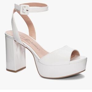 Chinese Laundry Cream Platform Heels